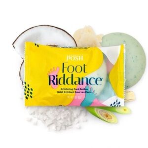 Perfectly Posh Foot Riddance Exfoliating Foot Pebble, Pedicure, NEW & SEALED